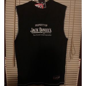 Jack Daniels RCR racing NASCAR muscle shirt Alcohol whiskey excellent condition